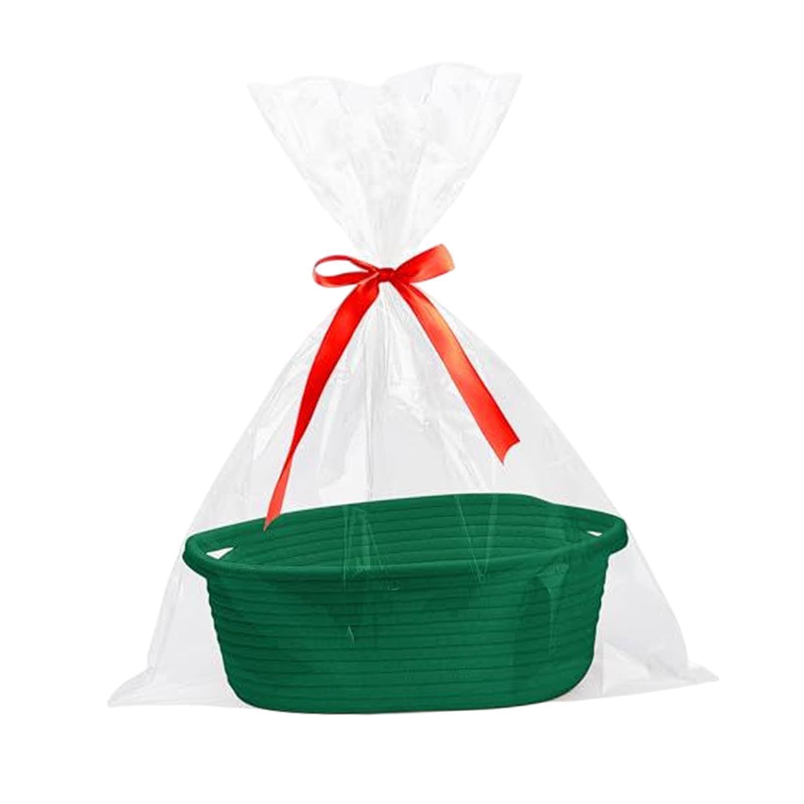Qixcxaz Chic Woven Storage Basket Organizing Household Items Stylish And Functional Addition To Any Room Convenient And Practical Multiuse Baby Gift Basket