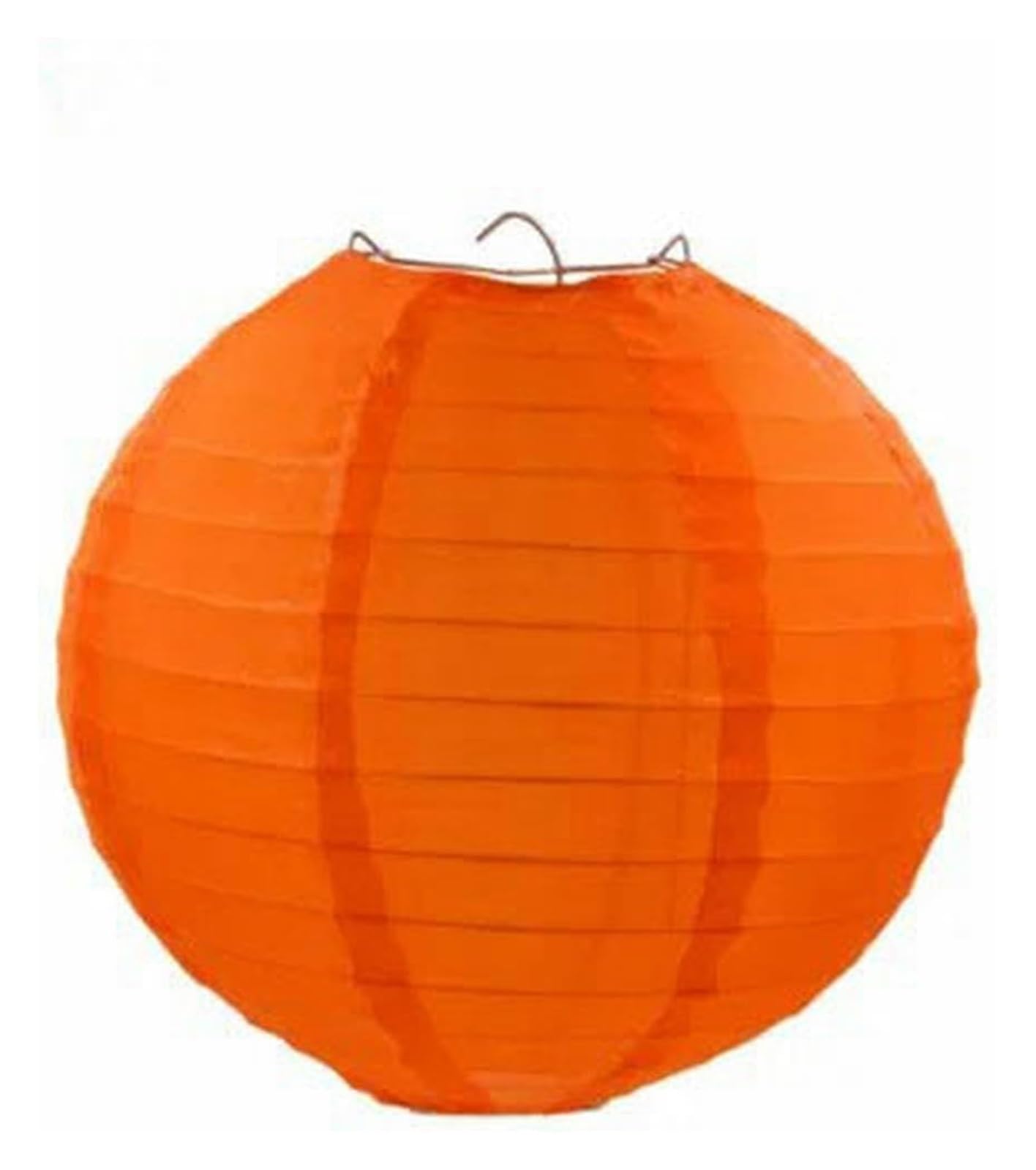 Round Paper Lanterns, Round Cloth Lantern Outdoor Waterproof Birthday Wedding Decor Multicolor 20-40cm(Orange,Cloth lantern 20CM)