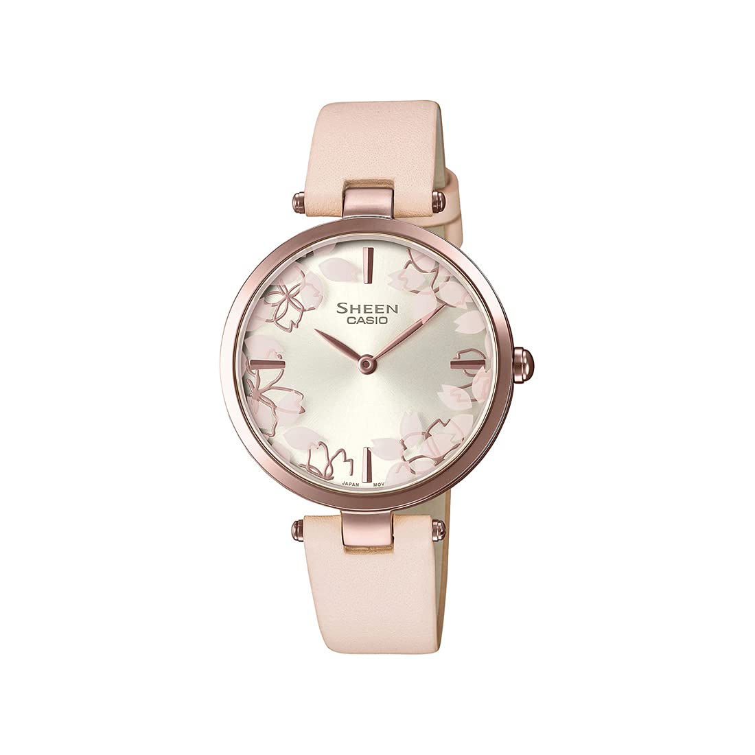 Casio Analog Pink Dial Womens Watch-SHE-C110CGL-4AUDF (B09H2YGLX4) Amazon Price History, Amazon Price Tracker