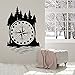 NSRJDSYT Vinile Adesivo Avventura Foresta Rosa dei Venti Bussola Adesivi Murale Adesivo murale Camera da Letto Soggiorno Nursery Interior Decor 42x60cm