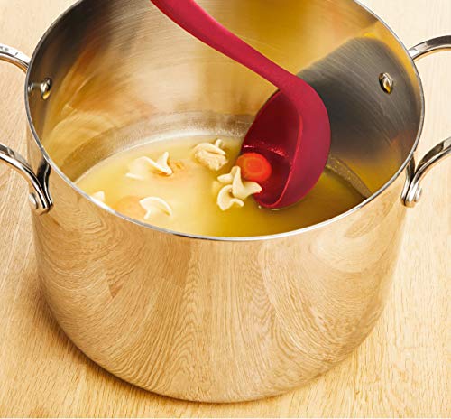image for Zulay Kitchen Zulay Soup Ladle Spoon with Comfortable Grip - Cooking a
