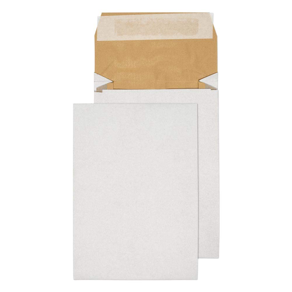 Purely Packaging Vita Purely Ecocushion Gusset Envelopes C5 Peel & Seal 229 X 162 X 50 Mm Plain 140 Gsm White Pack Of 100