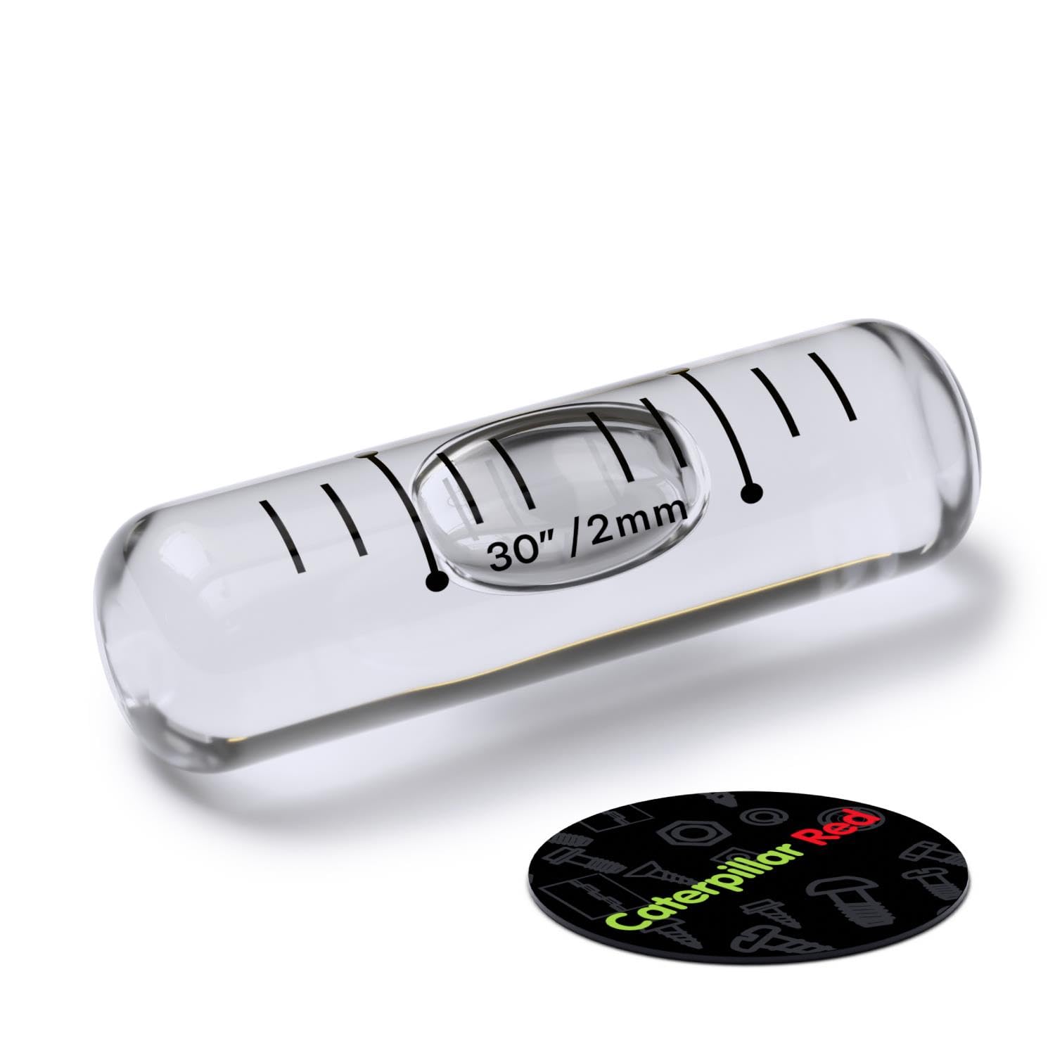 Bolla Di Livello In Vetro Curva - Ricambio Per Livellamento Preciso Fino A 180 Gradi - Foto 3