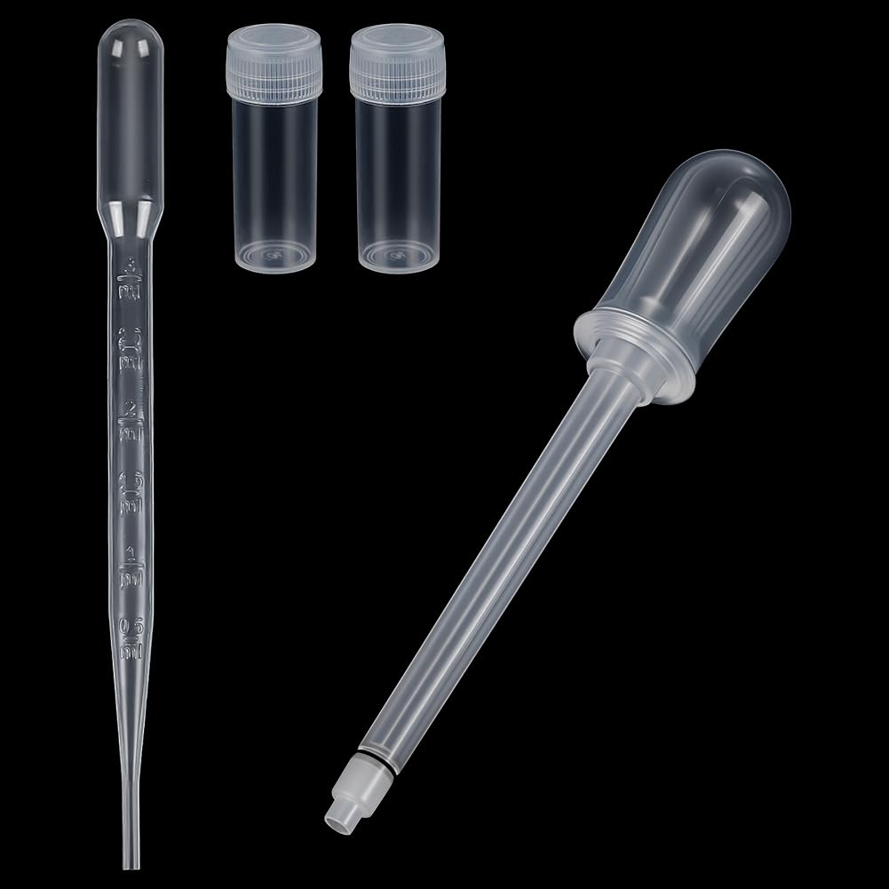 WEBEEDY 4 Pcs Fountain Pen Cleaning Kit Pen Nibs Cleaner Suitable for Cleaning Standard Size Fountain Pens, Reusable Transparent Plastic Pens Ink Flush Tools and Accessories, 2.6 mm