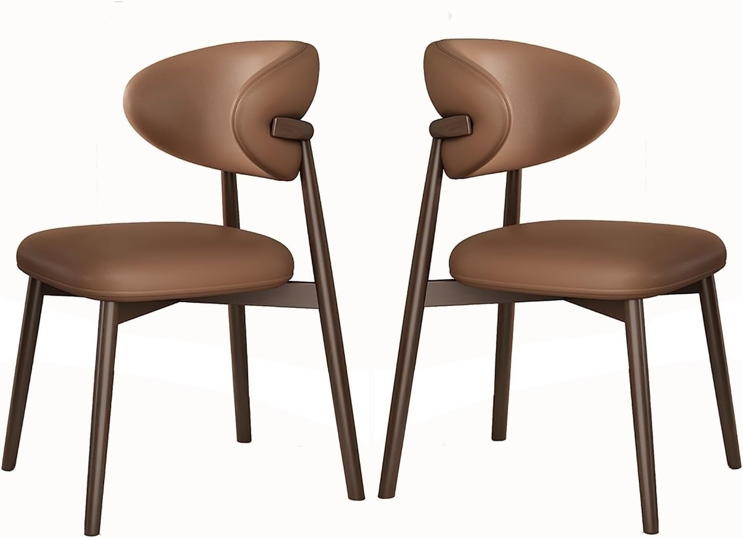 Chaises de comptoir de cuisine nordiques : lot de 2 pour vos repas conviviaux en famille