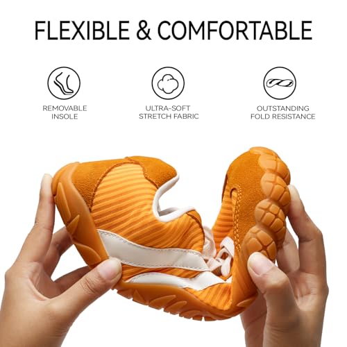 Image of Barefoot Shoes Women Casual Sneakers,Wide Toe Box Shoes Women Zero Drop Barefoot Shoe Men,Minimalist Trail Running Shoe,Non-Slip Lightweight Breathable Comfortable Fashion Walking Hiking Shoes Unisex