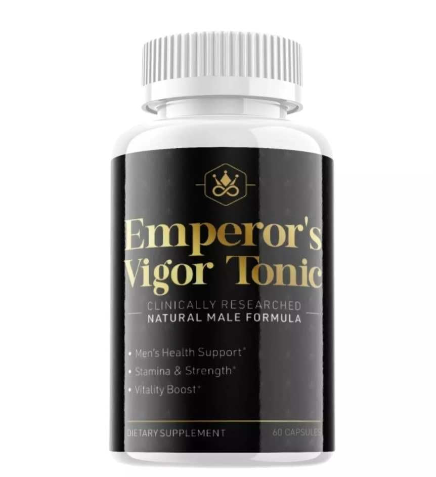 Emperor’s Vigor Tonic Male Enhancement - Improved Enhancement Formula - 60 Capsules/Slim Warriors