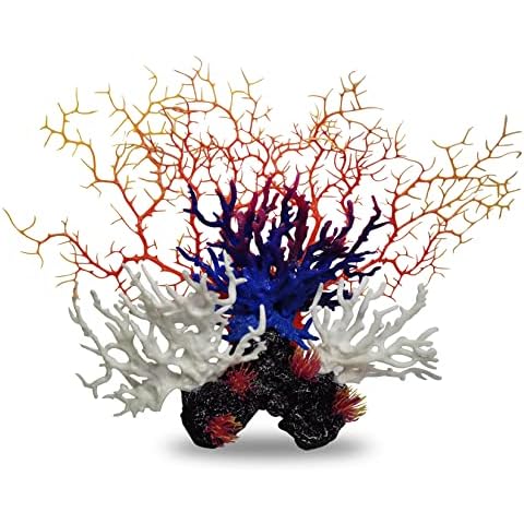 ANMOO Artificial Coral Fish Tank Decoration Cover