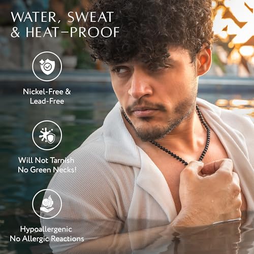 Necklace for Men – Premium Artisan Handcrafted Authentic Stone Necklace2