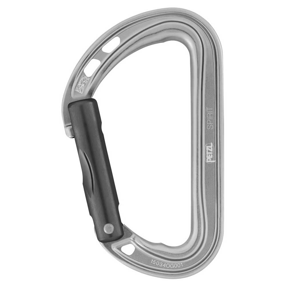 Petzl, Spirit, Carabiner, Grey, U, Unisex Adult