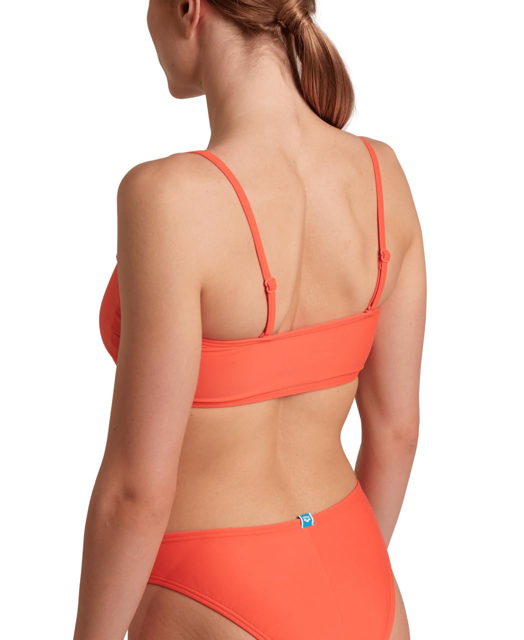 Arena Women's Arena Team Stripe Bikini Bandeau Due Pezzi Donna (Pacco da 1)