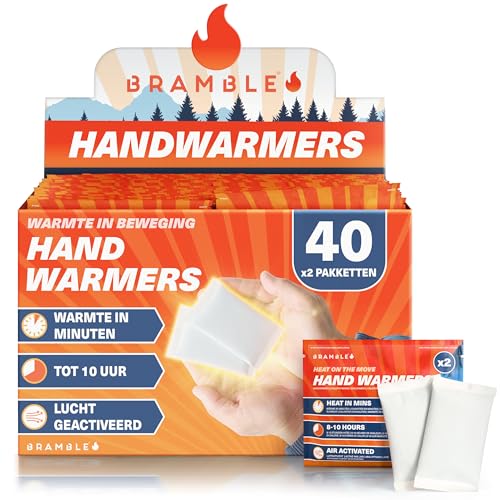 Bramble 80 Stuks Handwarmers (40 Paar Warmtezakken)
