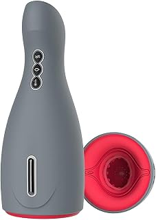 Vibrador Masturbador Masculino, Assento Elétrico Masturbador Masculino Recarregável, Copo Masturbador Automático com Aquecimento Inteligente 40°C e 7 Modos de Massagem, massagem masculina