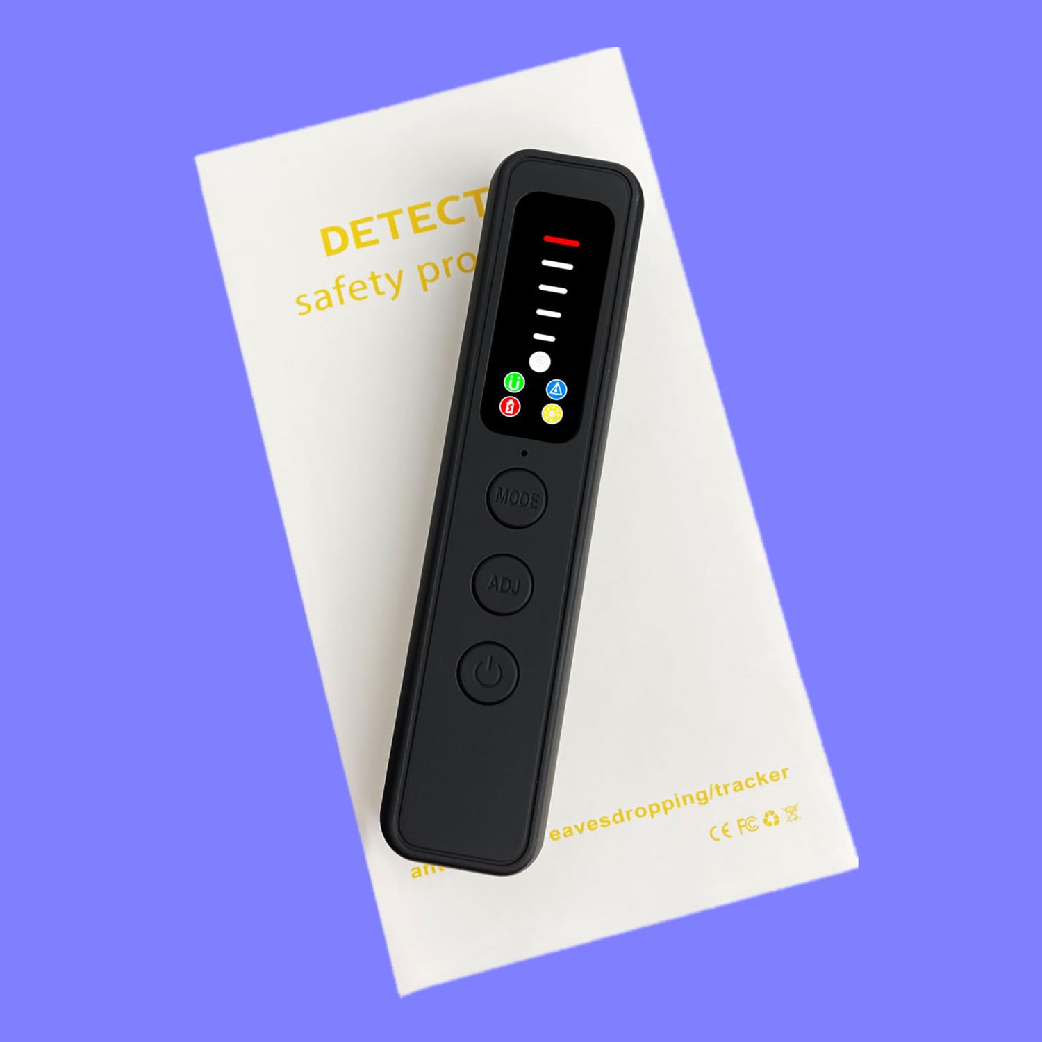 Verdeckter Kamera-Detektor, Spionagekamera-Finder, Insekten-Scanner & Kamera-Detektor, GPS-Tracker & Abhörgerät-Detektor, ideal für Hotels, Badezimmer, Häuser, Büros, Fahrzeuge und Reiseeinstellungen