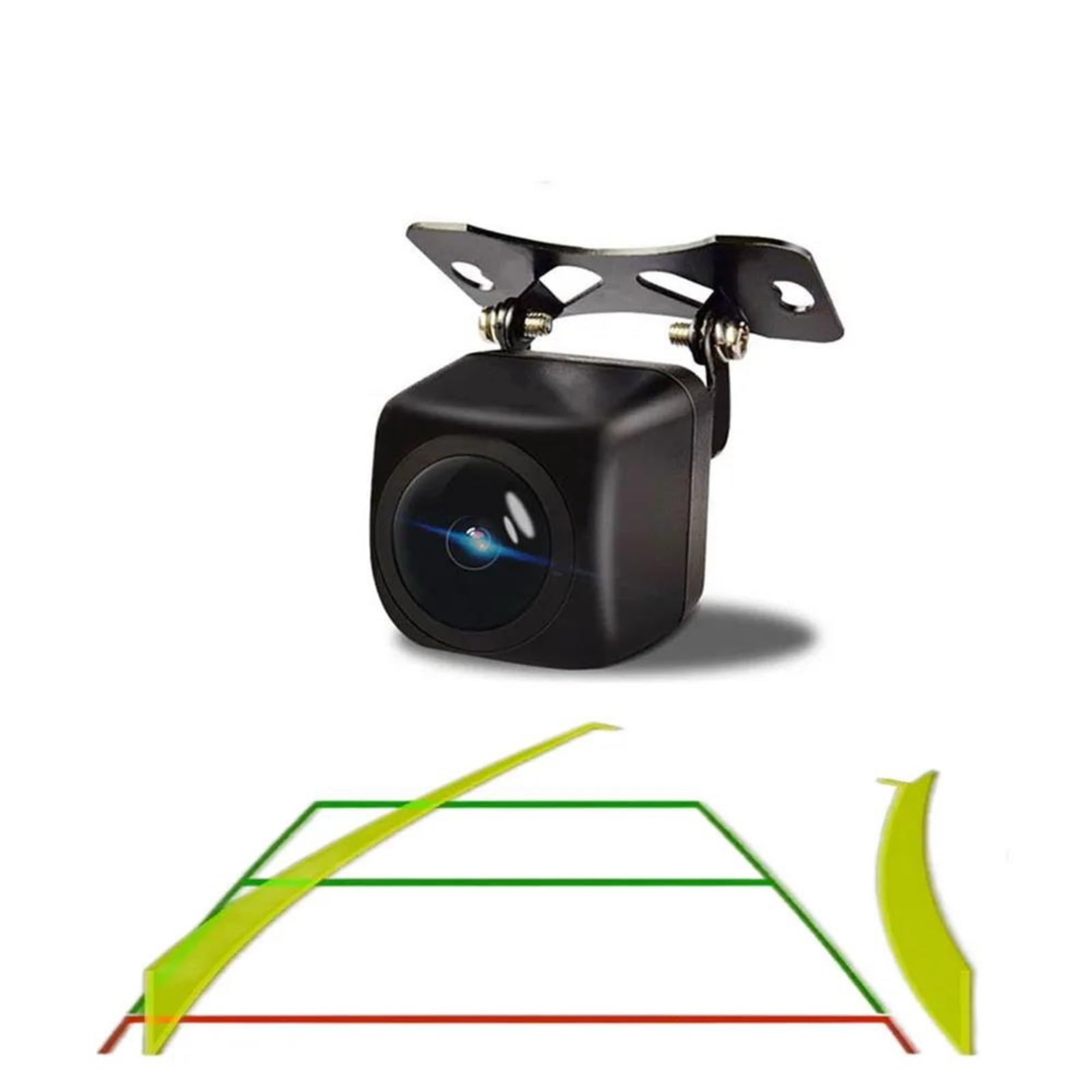 Telecamera Retromarcia AHD 1080P Con Linee Di Traiettoria Dinamica – Angolo 170° Universale Per Auto