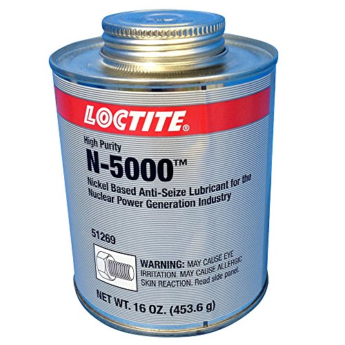 Loctite 51269 LB N-5000 High Purity Anti-Seize Brush Top Can, 1 lb.