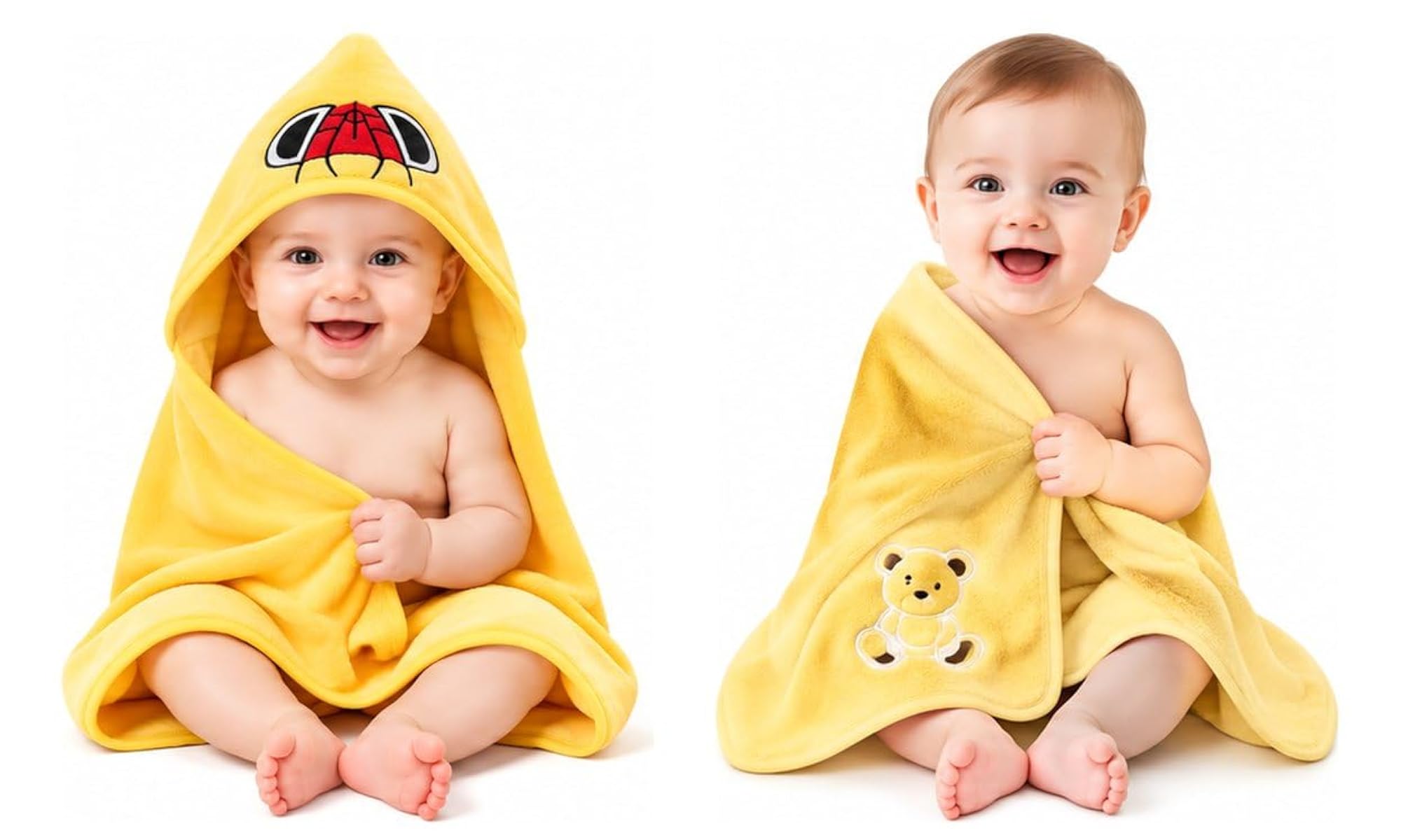 Baby Newborn Blanket, 0-9 Months, Yellow and Green