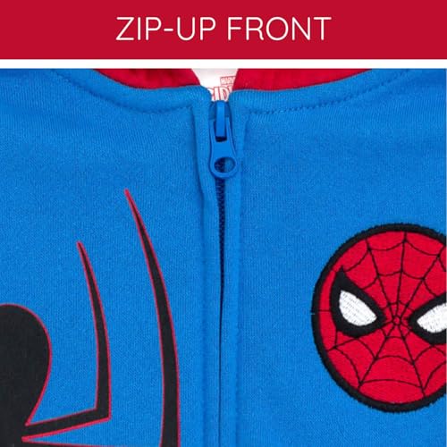 Image of Marvel Cosplay Fleece Zip-Up Hoodie Toddler to Big Kid