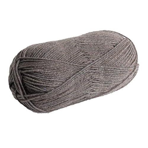 Knit Picks Brava Recycle Brown 100% Acrylic DK Weight Yarn for Knitting and Crocheting, Light Weight Soft Yarn for Washable Projects (Diggle)
