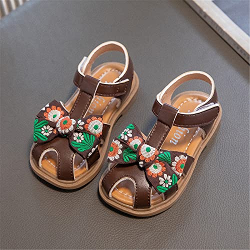 Children's Girls Sandals Summer Shattered Bow Fashion Package Head Daily With The Set Of Dress Shoes Dress Shoes Girls4