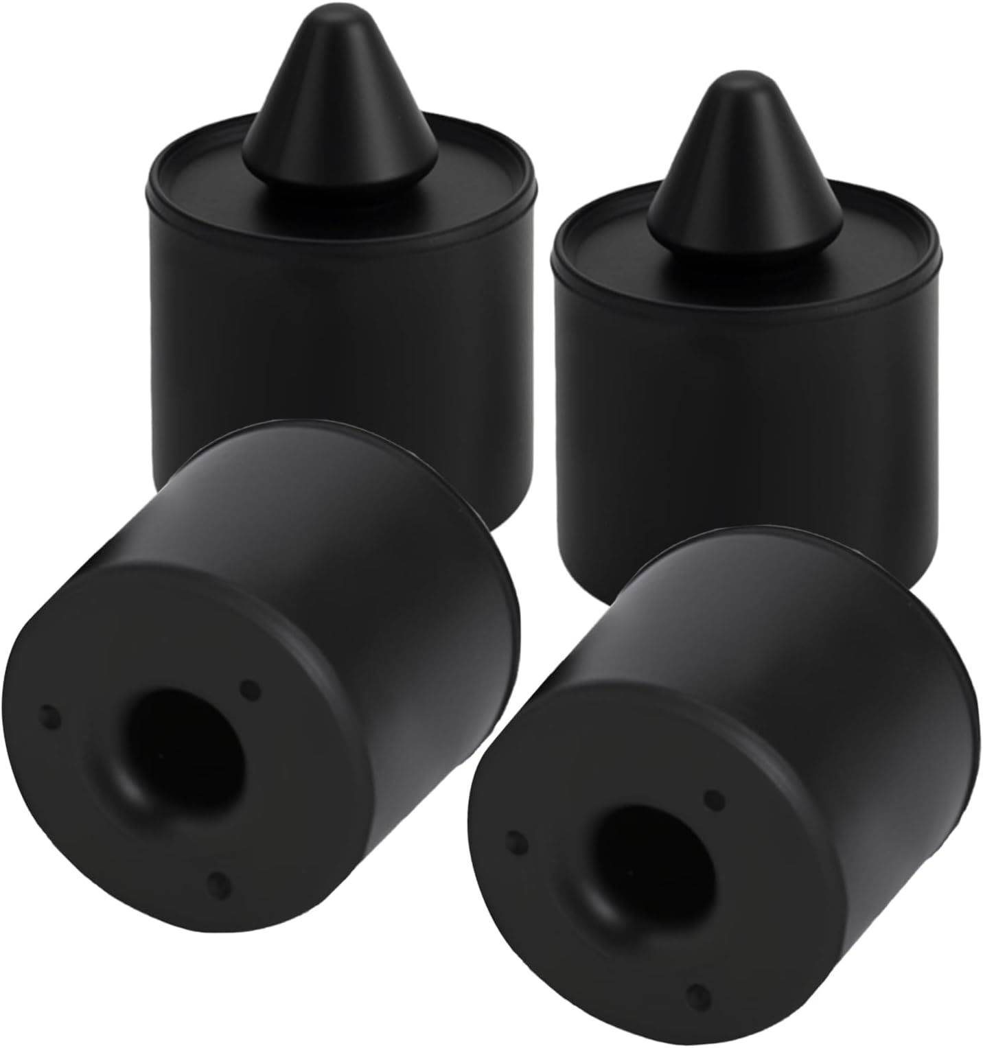 Upper Door Rubber Bumper Bushing Plug Compatible with Ford Escape F150 Ranger 16.5MM Exterior Rubber Bumpers Stop Cushion Repair Replace# W705903S300 9XG05903X0 (4Pcs)