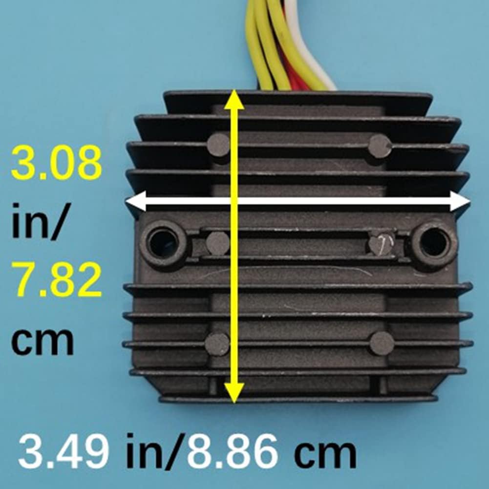 Voltage Regulator Compatible with Kawasaki Bayou Prairie Brute Force KFX700 KSV700 KLF300 KVF300 KVF360 KVF400 KVF650 KVF700 LTV700F 300 360 400 650 700 21066-0047 21066-1112 K2106-60047 Z111