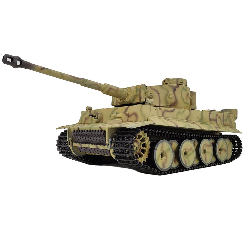 1/16 ティーガーI 戦車 ラジコン マスター塗装 Amazon.co.jp: ラジコン 戦車 ドイツのティーガーI重戦車迷彩塗装及び