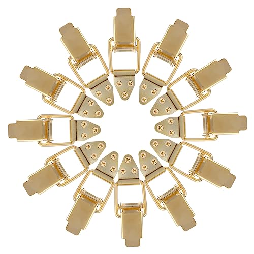 DECOMELODY Retro Elegant Design Spring Buckle Duckbill Hasp Lock for Luggage Case