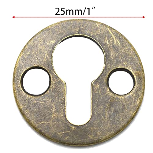 Image of 50 Pack Metal Round Hole Keyhole Rack Bracket Hanger for Hanging Picture Framesphoto Frame Hanging Hardware