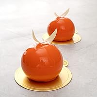 Vista 6 de Restaurantware -Molde de bola de 8 cavidades de pastelería, 1 molde de chocolate listo para horno - Molde de silicona blanca flexible, congelable