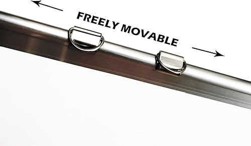 Miniatura 4 de Pizarra blanca de borrado en seco, 20 x 14 pulgadas (19.7 x 13.8 in) para pared, marco de aluminio para colgar para niños, dibujar y escribir enseñar