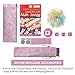 TIASUSAN American Mahjong Game Set, 166 Pink Tiles, Pink Bag and Entire Accessories, 4 All-in-One Rack/Pushers, Mahjong Tiles Set