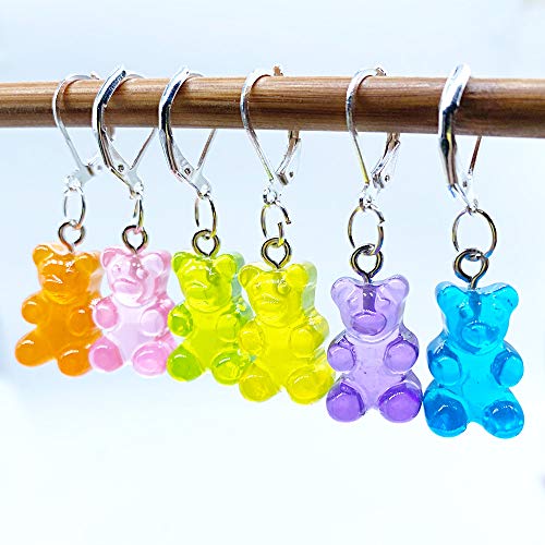 Bear Removable Stitch Markers for Knitting and Crocheting Cute Stitchmarkers