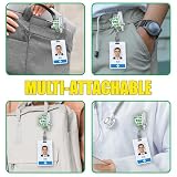 BAVAHA Go with The Flowmeter Acrylic Badge Reel for Respiratory Therapists, Nurse Lanyard, Cute RT Student Gift, ICU, Nurses Week, Med Surg, CRNA