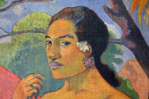 Affiches et gravures Eu Haere Ia Oe de Paul Gauguin - Toile moderne pour décoration salon 60x90