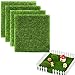 Herbe De Mousse Miniature 4 Pcs Gazon Artificiel De Jardin Tapis De Pelouse Verte Artificielle Mini Simulation Gazons Artificiel Miniature Herbe Pour Micro Paysage Décoration Maison Déco 15 X 15 Cm