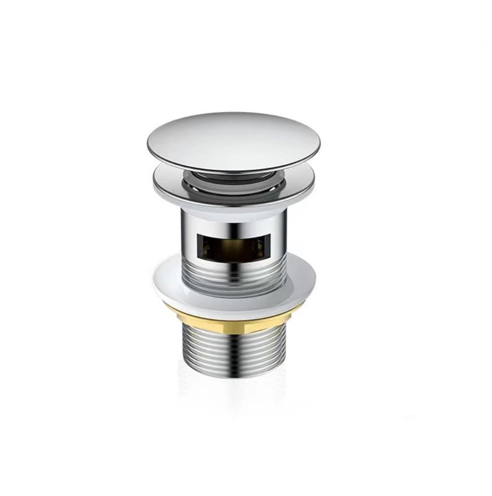 Basin Drains Universal Metal Filter Valve Pop-up Drainer Stopper Bathtub Strainer Plug Hair Catchers Bathroom Accessories For Bathtub(Color 2)