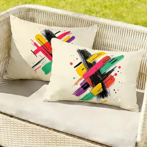 Housse coussin exterieur impermeable rectangulaire 60x80 beige deco balcon