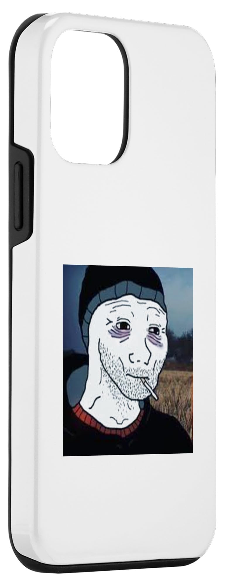 Amazon.com: Feels Guy Wojak Meme Doomer Case for iPhone 12 mini : Cell  Phones & Accessories