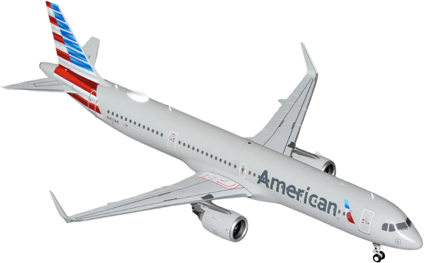 GeminiJets G2AAL1352 American Airbus A321neo N413AN; Scale 1:200