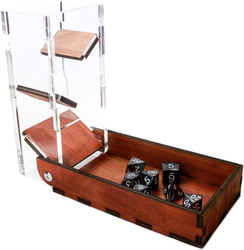 C4Labs Travel Portable Draw Bridge Dice Tower - Gunstock