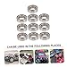 Anneome 10pcs Car Steel Bearings for Toys Fittings for Remote Modification and Upgrades Compatible Multiple Models