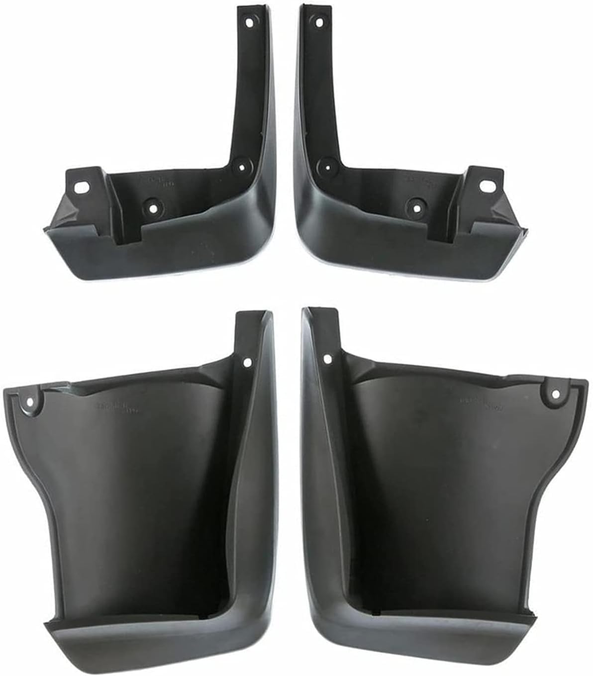 Rscbb Normal 4 Pcs Car Mud Flaps Splash Guards For Honda Accord Berline 2008-2012, Easy Installation Mudguards Front Rear Mud Flaps Splashproof Waterproof Car Accessories