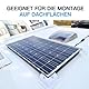 Solarmodulhalterung 4 Stück, UV-Beständigkeit Solarpanel Halterungen, bohrfreies Eckhalterungs-Set für Dächer von, Wohnmobil, Caraven, Boot, RV (weiß)