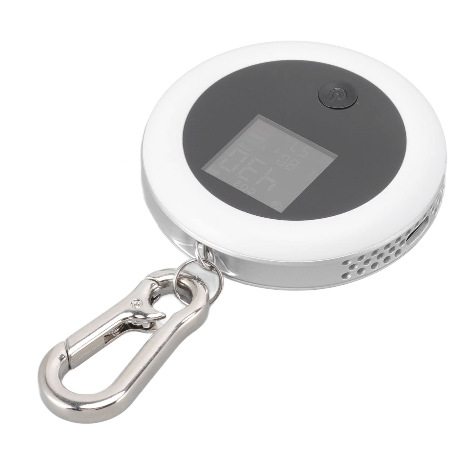 Haofy Detector de CO2 por Infrarrojos Monitor de Humedad y Temperatura LCD Portátil 3 en 1 para Calidad del Aire Interior, Apartamentos Pequeños, Uso en Oficinas, Monitoreo de Viajes