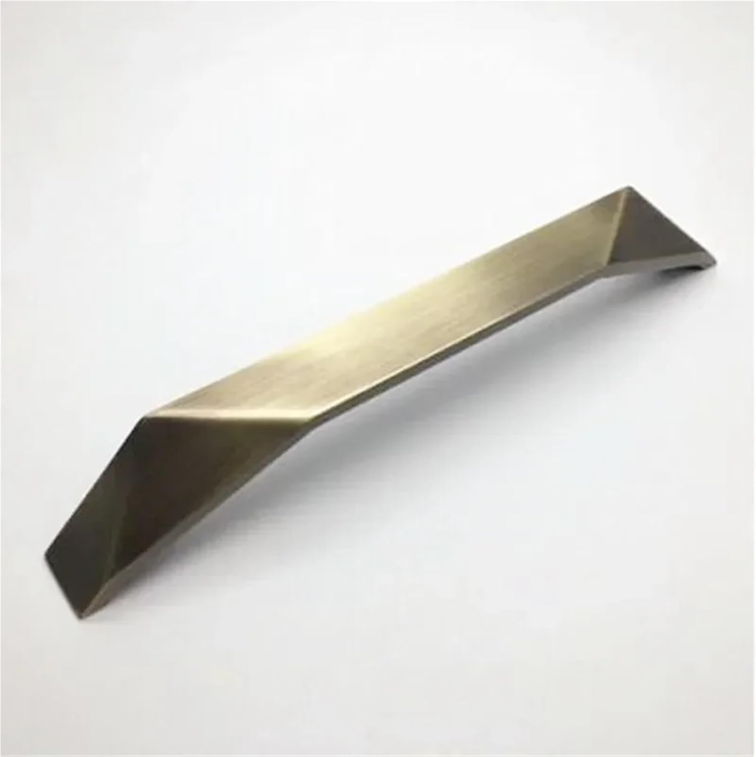 Simple Golden Gray Black Cabinet Door Drawer Pulls Cupboard Furniture Handles Hardware 1Pcs(Antique Brass 192mm)