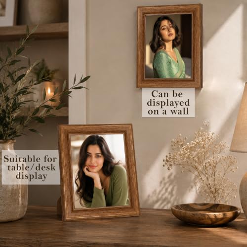 Image of Art Street Customize Premium Cave Photo Frame With Photo Upload and Rakhi For Raksha Bandhan, Brother, Sister, Birthday, Anniversary for Husband, Couple, Parents For Table & Wall Both (5R, 5x7 Inch)