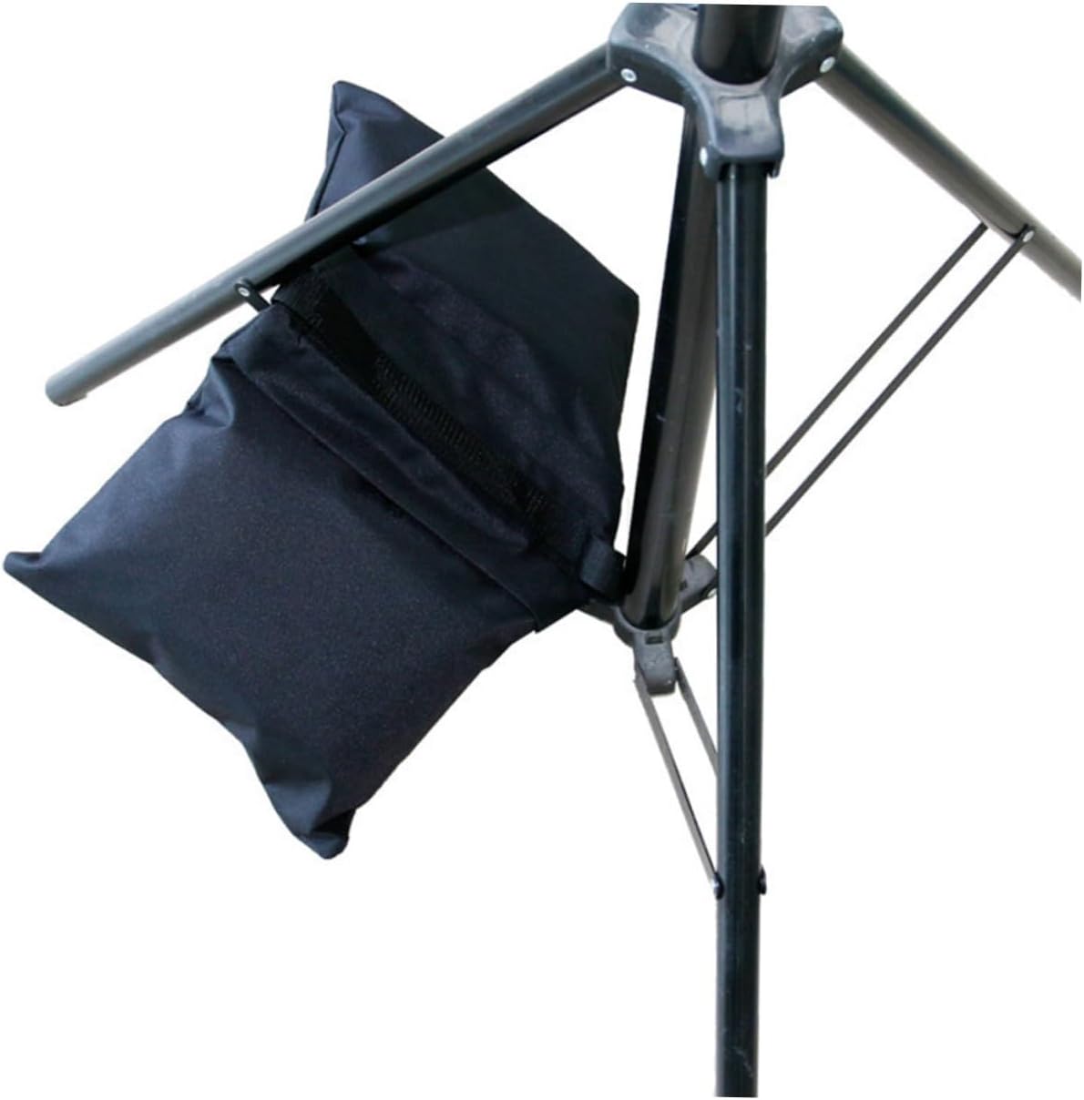 Angoily 2pcs Exercise Sandbag Double Zipper Weights Lamp Holder Tripod Sandbags Balanced for Boys and Girls Adults