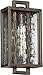 Craftmade Z9802-ABZ Cubic Outdoor Pocket Wall Sconce Lighting, 1-Light, 60 Watts, Aged Bronze Brushed (8"W x 14"H)