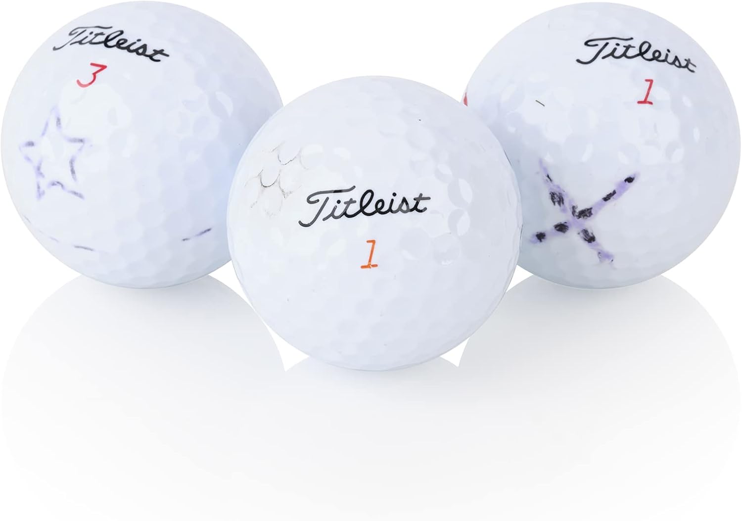 GOLF BALL COUNTRY Used Golf Balls for Titleist Mixed Models | 4A Quality, Good Condition Velocity, TruFeel, DT, TruSoft, NXT | Golf Gifts for Men | 24-100 Ct
